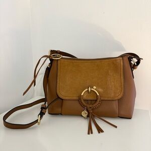 See by Chloe Joan Leather Hobo Bag, CARMELLO -NO Dust Bag-sold out